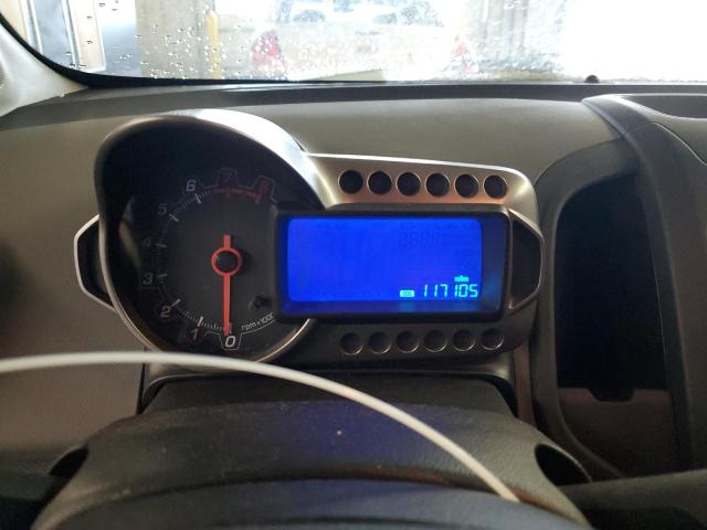 1G1JB5SH3C4147403 - 2012 CHEVROLET SONIC LS SILVER photo 9