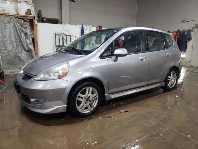 JHMGD38677S007408 - 2007 HONDA FIT S ვერცხლისფერი ფოტო 1