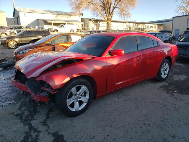 2C3CDXHG5DH653747 - 2013 DODGE CHARGER SXT RED photo 1