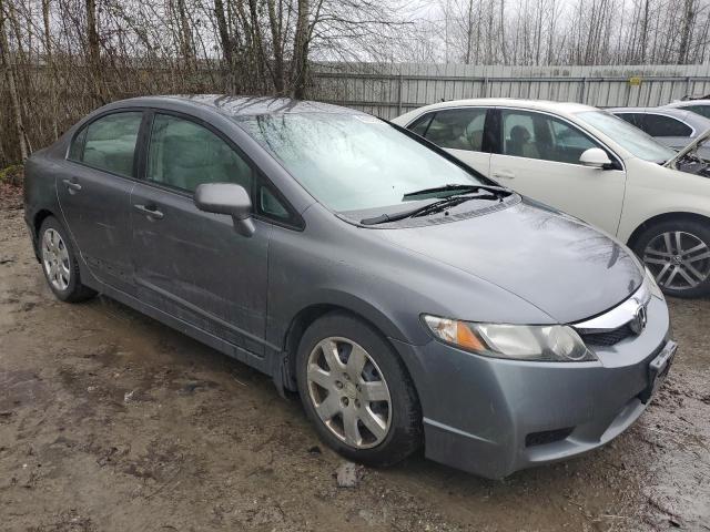 1HGFA16569L022369 - 2009 HONDA CIVIC LX GRAY photo 4