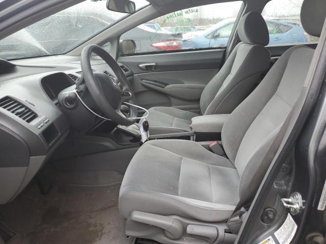 1HGFA16569L022369 - 2009 HONDA CIVIC LX GRAY photo 7