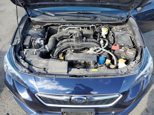 4S3GKAD61K3609497 - 2019 SUBARU IMPREZA PREMIUM BLUE photo 11