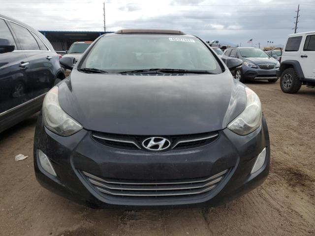 KMHDH4AE7DU486375 - 2013 HYUNDAI ELANTRA GLS BLACK photo 5