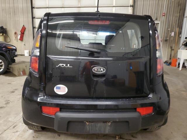 KNDJT2A18B7734877 - 2011 KIA SOUL BLACK photo 6