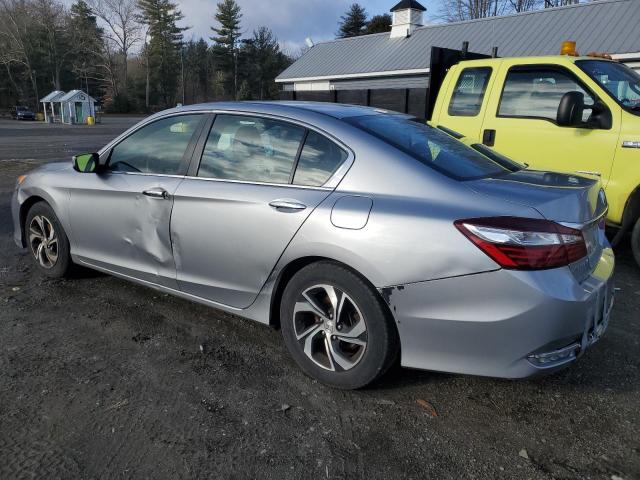 1HGCR2F39HA308856 - 2017 HONDA ACCORD LX SILVER photo 2