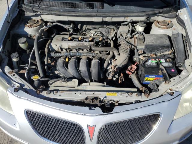 5Y2SM65816Z432440 - 2006 PONTIAC VIBE SILVER photo 11