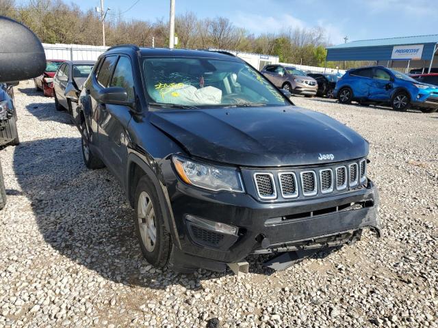 3C4NJCAB3JT438813 - 2018 JEEP COMPASS SPORT BLACK photo 4