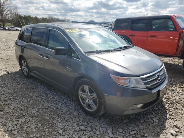 5FNRL5H91CB060289 - 2012 HONDA ODYSSEY TOURING GRAY photo 4