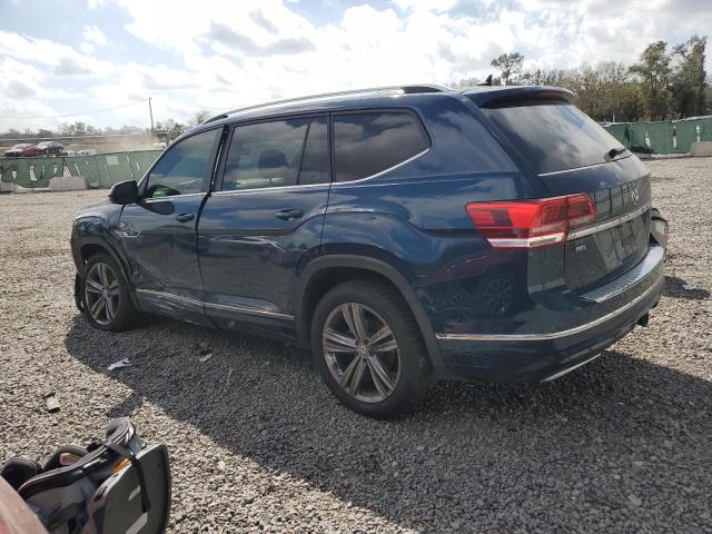 1V2SR2CA4KC502475 - 2019 VOLKSWAGEN ATLAS SEL BLUE photo 2