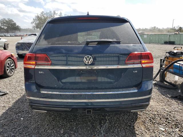 1V2SR2CA4KC502475 - 2019 VOLKSWAGEN ATLAS SEL BLUE photo 6