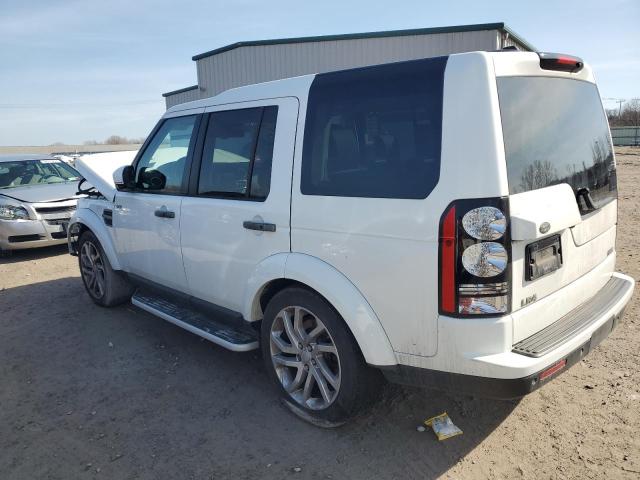 SALAG2V60GA825297 - 2016 LAND ROVER LR4 HSE WHITE photo 2