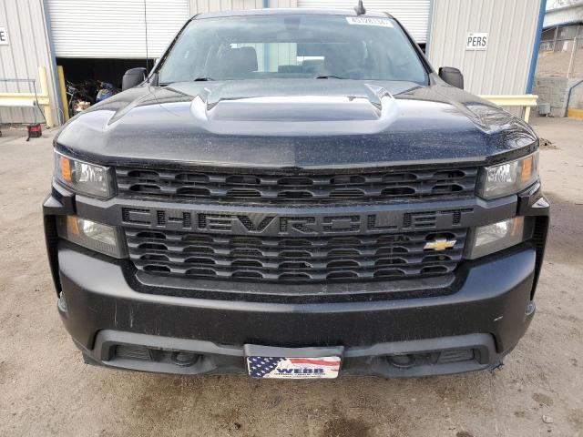 1GCUYAEF2LZ185052 - 2020 CHEVROLET SILVERADO K1500 BLACK photo 5