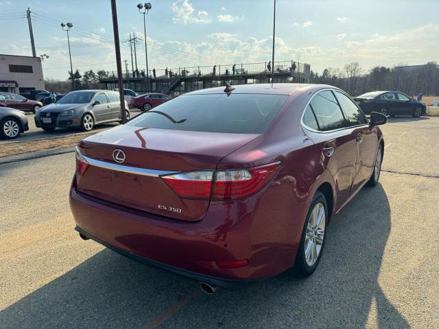 JTHBK1GG5E2143337 - 2014 LEXUS ES 350 RED photo 4