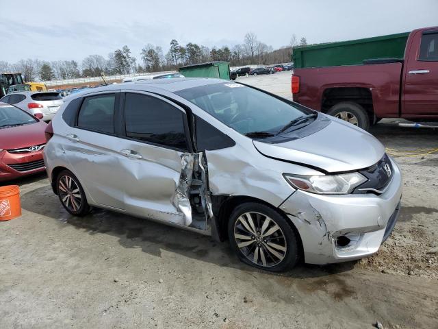 JHMGK5H75GX007310 - 2016 HONDA FIT EX SILVER photo 4