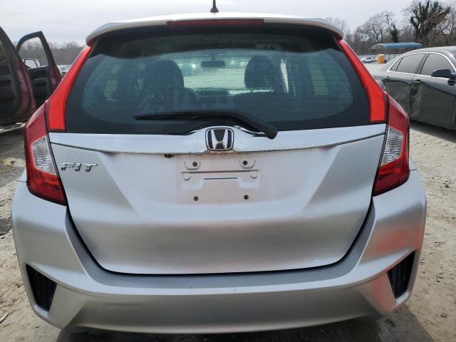 JHMGK5H75GX007310 - 2016 HONDA FIT EX SILVER photo 6