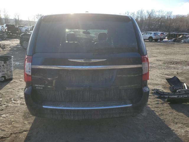 2C4RC1CG4ER367980 - 2014 CHRYSLER TOWN & COU TOURING L BLUE photo 6
