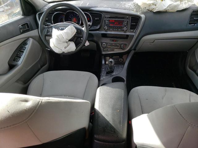 KNAGM4A77D5351810 - 2013 KIA OPTIMA LX WHITE photo 8