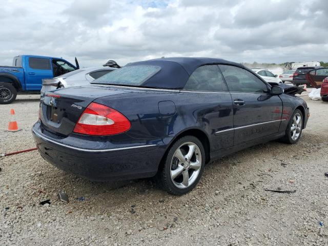 WDBTK56F37T083737 - 2007 MERCEDES-BENZ CLK 350 BLUE photo 3