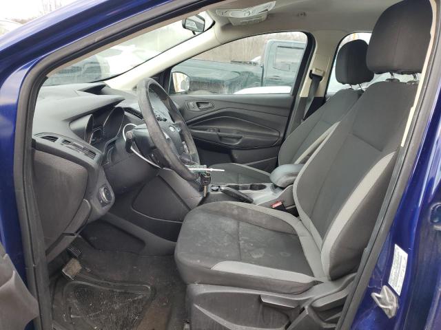 1FMCU0F78EUB62394 - 2014 FORD ESCAPE S BLUE photo 7