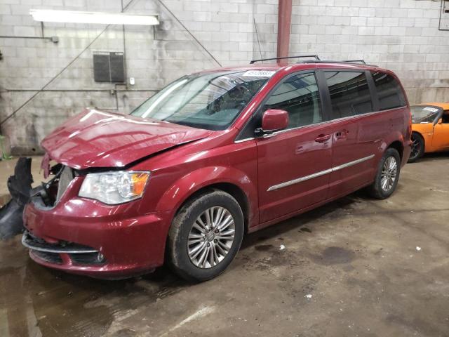 2C4RC1CG9GR100952 - 2016 CHRYSLER TOWN & COU TOURING L MAROON photo 1