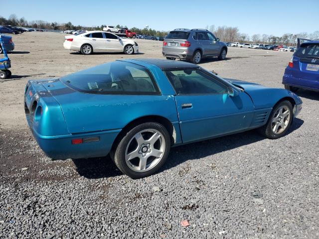 1G1YY23P5P5119314 - 1993 CHEVROLET CORVETTE TEAL photo 3