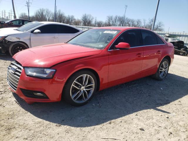 WAUBFAFLXDN044317 - 2013 AUDI A4 PREMIUM RED photo 1