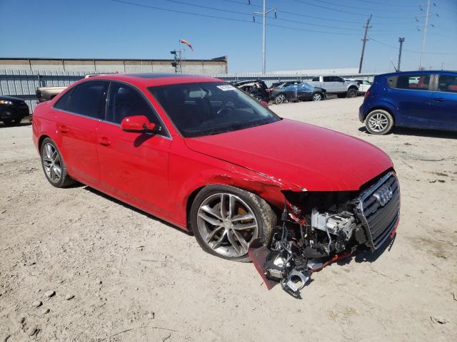 WAUBFAFLXDN044317 - 2013 AUDI A4 PREMIUM RED photo 4