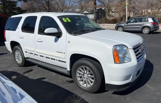 1GKFK13508R232661 - 2008 GMC YUKON HYBRID WHITE photo 1