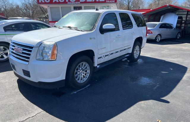 1GKFK13508R232661 - 2008 GMC YUKON HYBRID WHITE photo 2