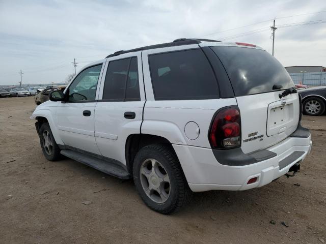 1GNDT13S772176321 - 2007 CHEVROLET TRAILBLAZE LS WHITE photo 2