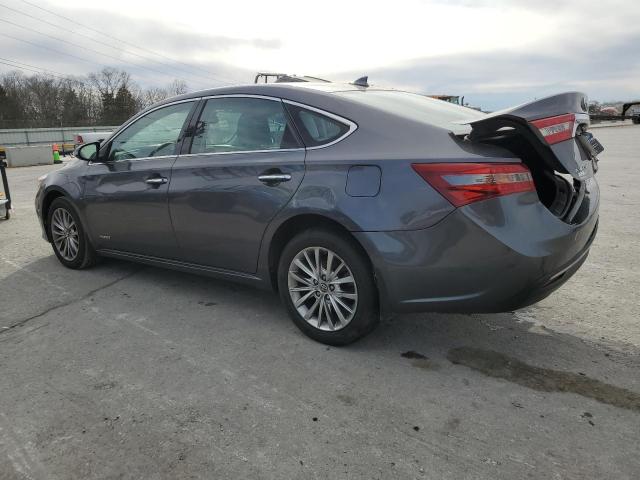 4T1BD1EB9GU048608 - 2016 TOYOTA AVALON HYBRID GRAY photo 2