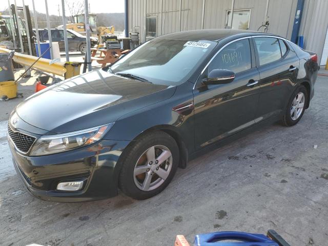 KNAGM4A71F5659333 - 2015 KIA OPTIMA LX BLACK photo 1