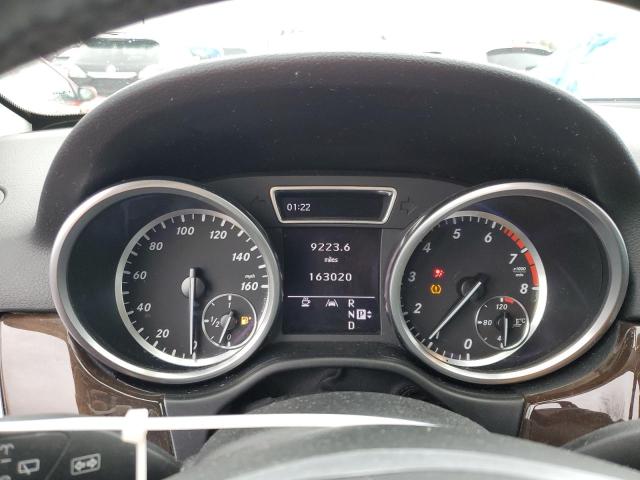 4JGDA5HB2CA064231 - 2012 MERCEDES-BENZ ML 350 4MATIC BLACK photo 9