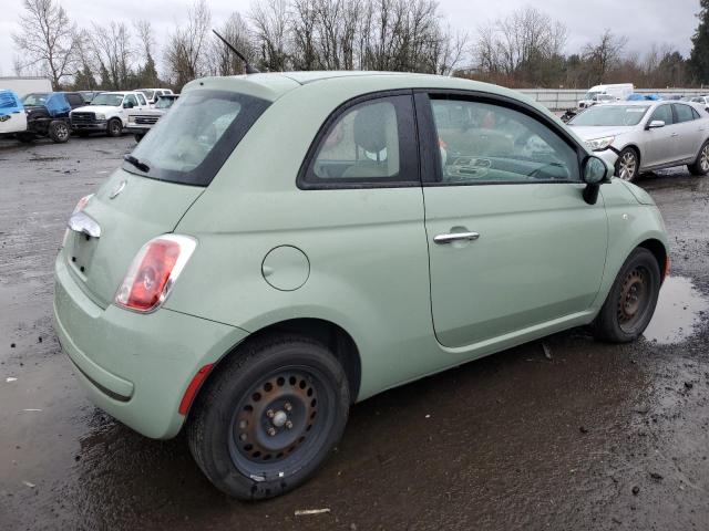 3C3CFFAR1CT360790 - 2012 FIAT 500 POP GREEN photo 3