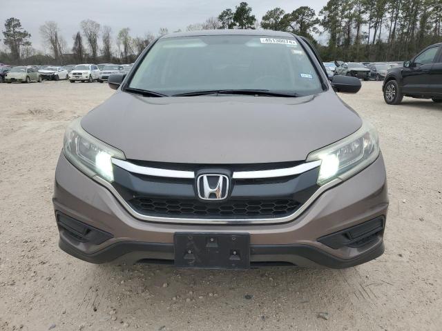 3CZRM3H37FG703024 - 2015 HONDA CR-V LX GRAY photo 5