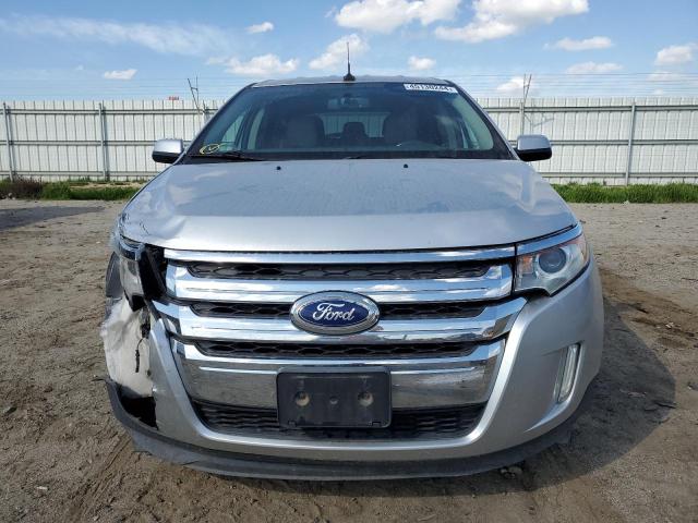 2FMDK3K9XCBA70032 - 2012 FORD EDGE LIMITED SILVER photo 5