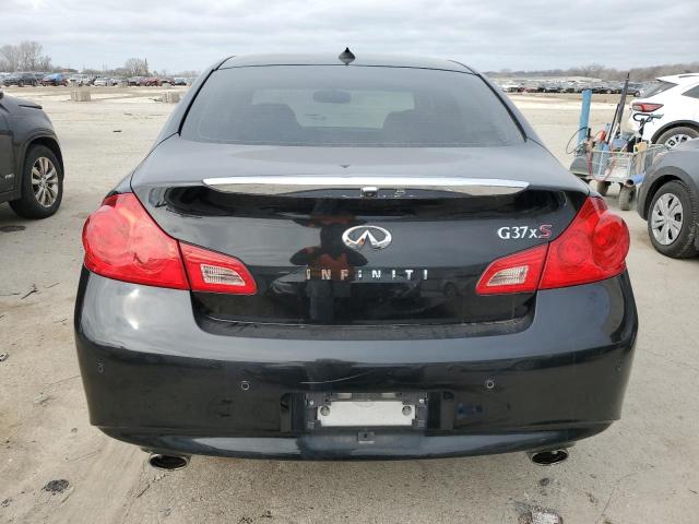 JN1CV6AR4AM453551 - 2010 INFINITI G37 BLACK photo 6