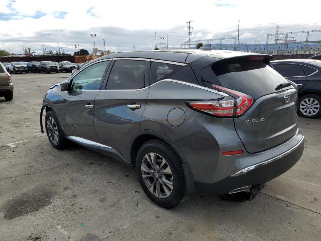 5N1AZ2MG8JN148426 - 2018 NISSAN MURANO S GRAY photo 2