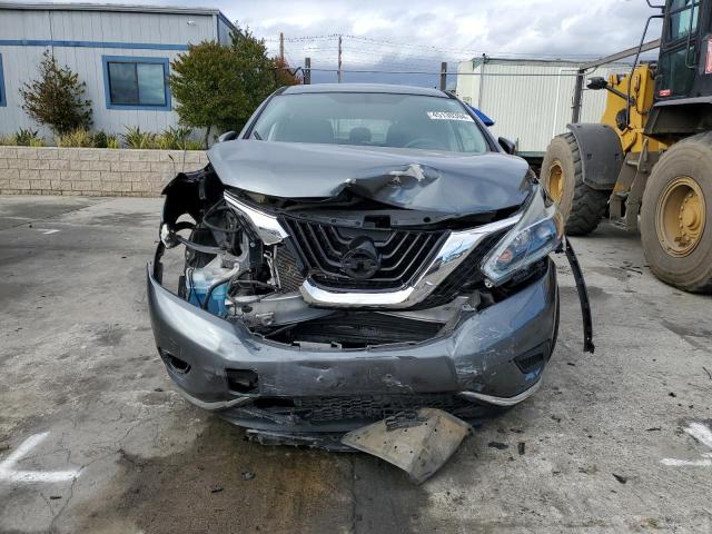 5N1AZ2MG8JN148426 - 2018 NISSAN MURANO S GRAY photo 5