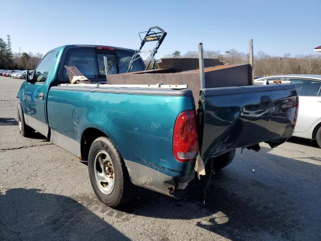 2FTDF1723VCA09210 - 1997 FORD F150 GREEN photo 2