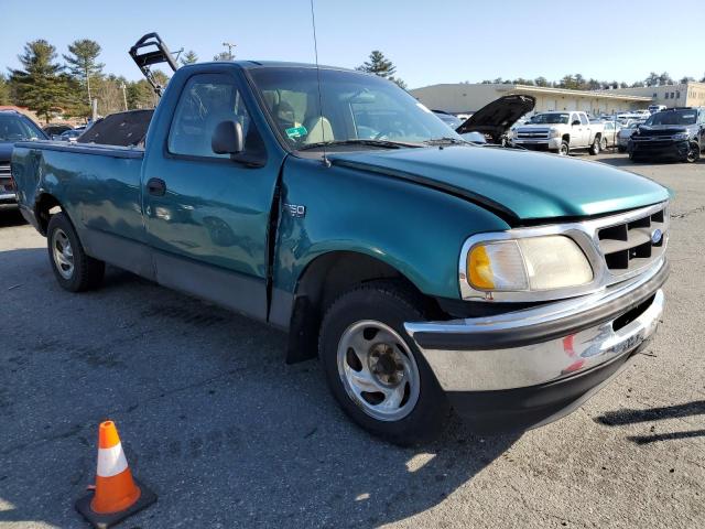 2FTDF1723VCA09210 - 1997 FORD F150 GREEN photo 4