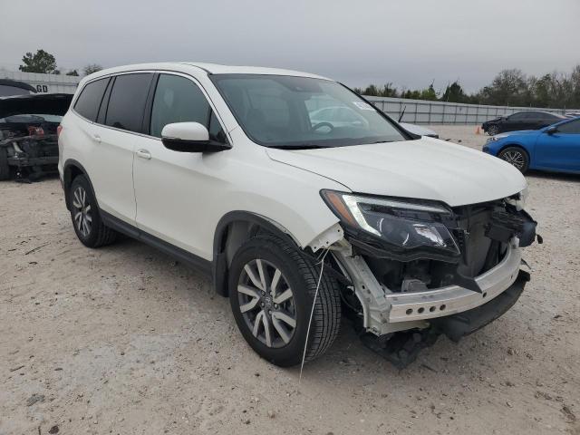 5FNYF5H58KB012044 - 2019 HONDA PILOT EXL WHITE photo 4