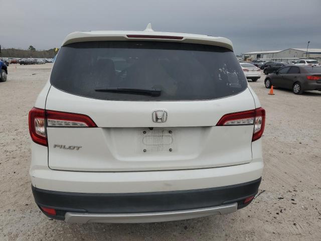 5FNYF5H58KB012044 - 2019 HONDA PILOT EXL WHITE photo 6