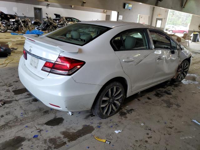 19XFB2F99FE034993 - 2015 HONDA CIVIC EXL WHITE photo 3