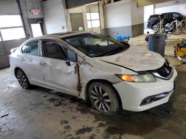 19XFB2F99FE034993 - 2015 HONDA CIVIC EXL WHITE photo 4