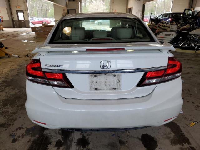 19XFB2F99FE034993 - 2015 HONDA CIVIC EXL თეთრი ფოტო 6