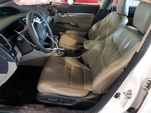 19XFB2F99FE034993 - 2015 HONDA CIVIC EXL თეთრი ფოტო 7