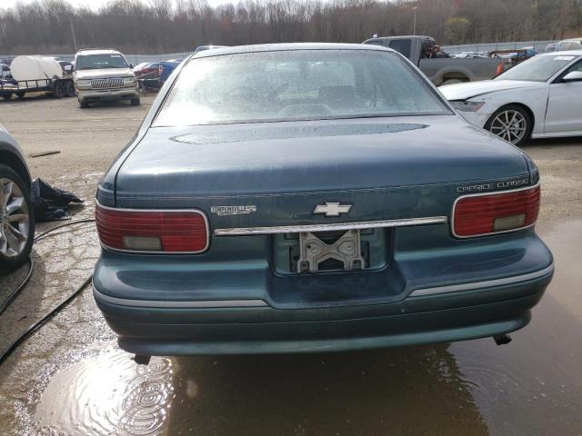 1G1BL52W8SR101860 - 1995 CHEVROLET CAPRICE CLASSIC BLUE photo 6