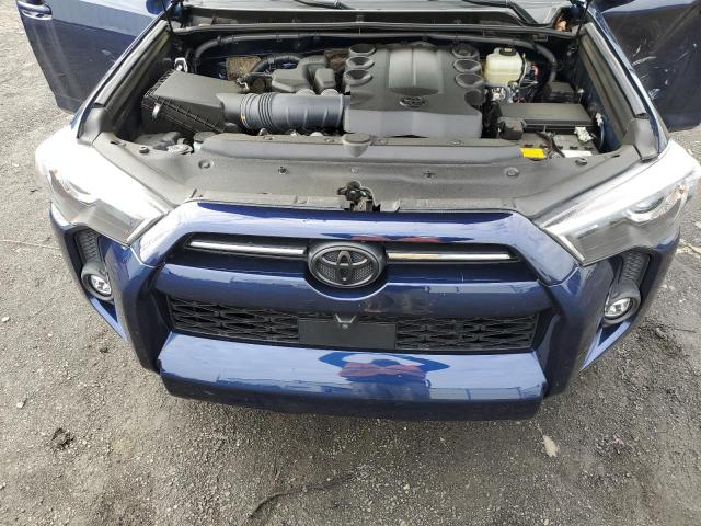 JTENU5JR2N6016477 - 2022 TOYOTA 4RUNNER SR5/SR5 PREMIUM BLUE photo 11