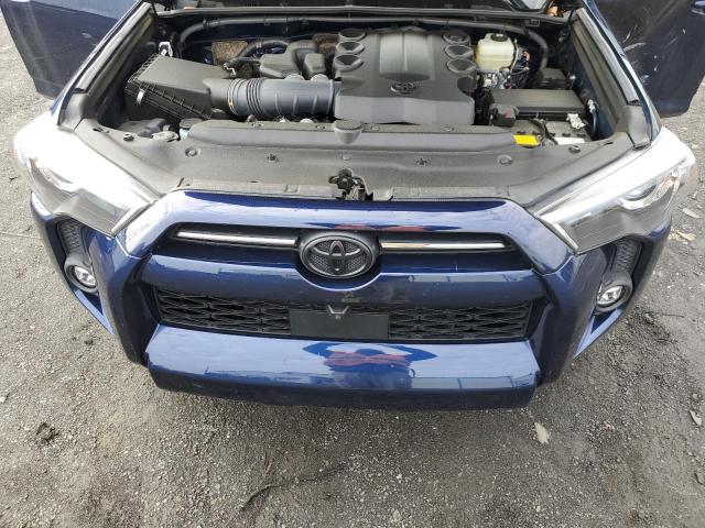 JTENU5JR2N6016477 - 2022 TOYOTA 4RUNNER SR5/SR5 PREMIUM BLUE photo 12